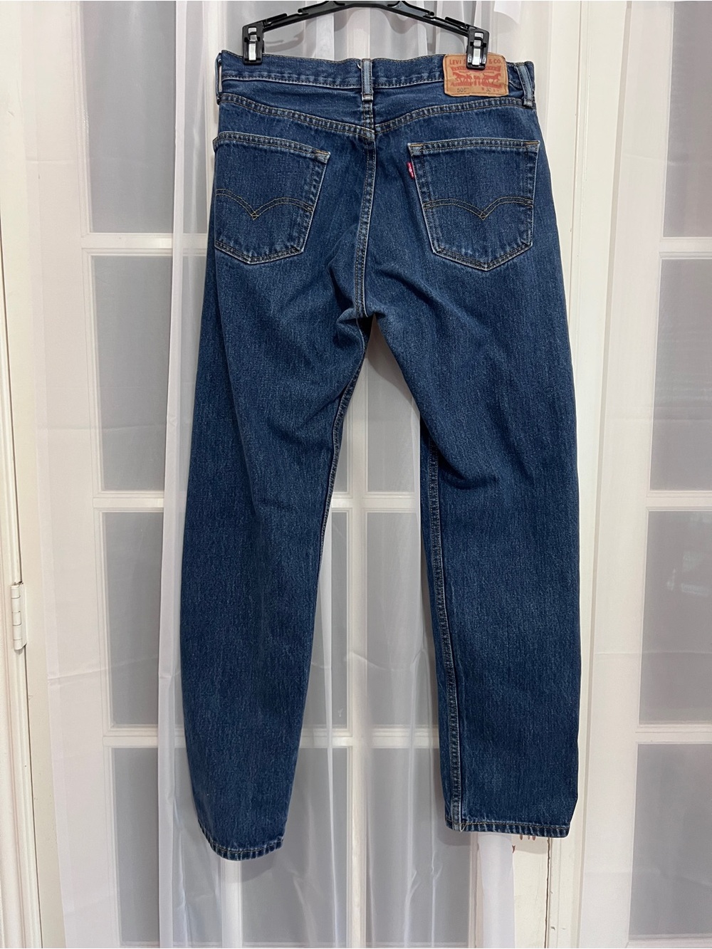 Levi's Straight Leg Dark Blue Men's Jeans